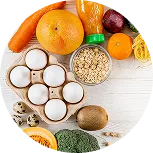 Продукты питания на столе